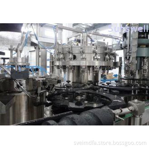 3 in 1 Automatic Carbonated beverage rotary filling machine